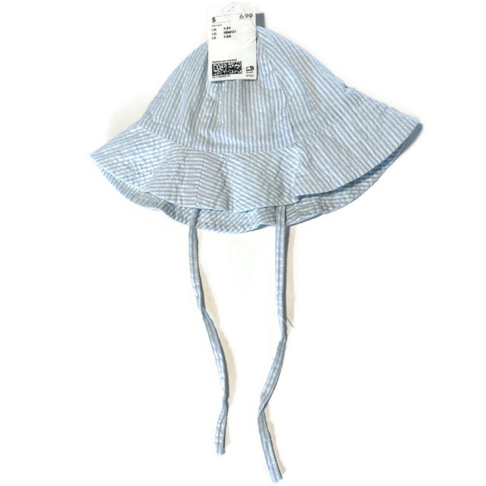 Baby/Toddler Seersucker Hat